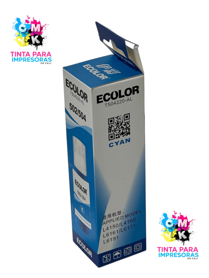Tinta Genérica Epson 504 Azul
