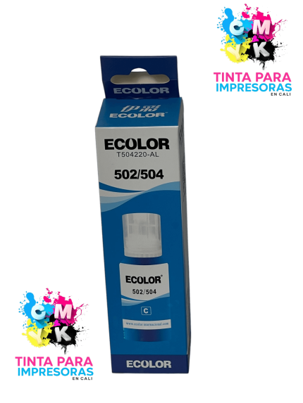 Tinta Genérica Epson 504 Azul