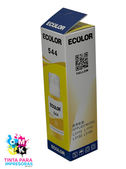 Tinta Genérica Epson 544 Amarilla