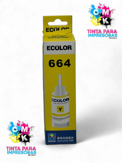 Tinta Genérica Epson 664 Amarilla