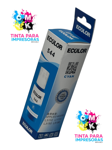Tinta Genérica Epson 544 Azul
