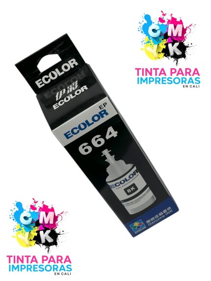 Tinta Genérica Epson 664 Negra