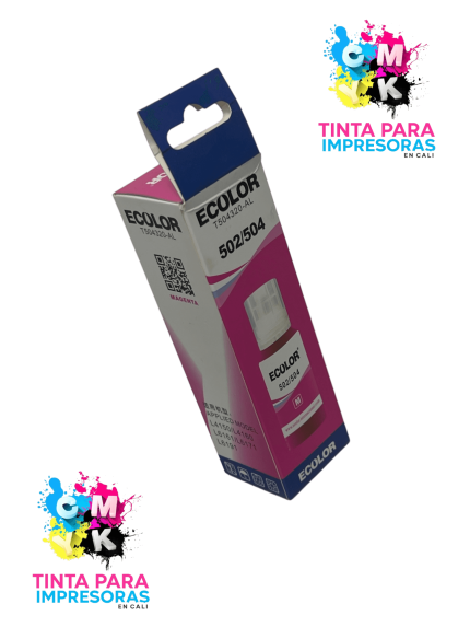 Tinta Genérica Epson 504 Roja