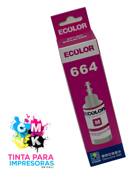 Tinta Genérica Epson 664 Rojo