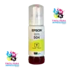 tinta epson 504 amarilla