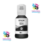 tinta epson 504 negra