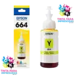 tinta epson 664 amarilla
